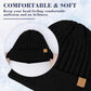 Hat - Plush Beanie - Warm Hats - Thick Knit Winter Hat - High Quality Beanie - Crocheted - Trendy Hat - Women&