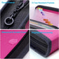 Project Folder - A4 - Foldable File Folder with Tabs - 13 Compartments - Storage Folder/Sorting Folder - Compartment Folder - Durable Plastic Document Folder - Writing Folder with Zipper - Conference Folder - Work Folder - Document Folder - Pink - Portabl