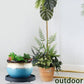 Round Flowerpot Mover - 19.3 Cm - Rolling Plant Pallet - Round Dark Grey Saucer With 4 Wheels - Plant Stand Planter Caddies - For Moving Potted Planters - For Garden, Patio, Courtyard, Terrace - Load Capacity 40 Kg - 1 Piece