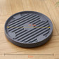 Round Flowerpot Mover - 19.3 Cm - Rolling Plant Pallet - Round Dark Grey Saucer With 4 Wheels - Plant Stand Planter Caddies - For Moving Potted Planters - For Garden, Patio, Courtyard, Terrace - Load Capacity 40 Kg - 1 Piece