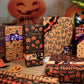 Wrapping Paper 6 Rolls - Gift Paper - Sustainable - Eco-friendly & Plastic-free - Tear-resistant - 50x70cm - Birthday - Decorations - Gift Paper - Party Assortment - Various Designs - Halloween - Pumpkin/ Bat/ Witch&