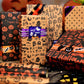 Wrapping Paper 6 Rolls - Gift Paper - Sustainable - Eco-friendly & Plastic-free - Tear-resistant - 50x70cm - Birthday - Decorations - Gift Paper - Party Assortment - Various Designs - Halloween - Pumpkin/ Bat/ Witch&