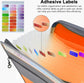 Project Folder - A4 - Foldable File Folder with Tabs - 13 Compartments - Storage Folder/Sorting Folder - Compartment Folder - Durable Plastic Document Folder - Writing Folder with Zipper - Conference Folder - Work Folder - Document Folder - Orange - Porta