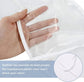 Waterproof Hat - 2-Piece - Portable Rain Cover - Protect Your Hair - Rain Hat - Head Umbrella - Foldable - Rain - Rainproof - Outdoor - White and Black - for Festival / Halloween / World Cup / King&