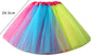 Skirt - Princess Dress - Rainbow Tutu - Colored Tulle Skirt - Rainbow Tutu Skirt - Princess Fancy Dress - Carnival Costumes - Fancy Dress - Girl - for Carnival /Party /Holiday /Halloween /Christmas Gifts