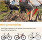 Bicycle Mudguard Set - Mountain Bike Mudguard - Adjustable - Suitable for City and Trekking Bikes - Black - Suitable for 20/22/24/26 inch bikes