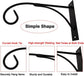 Set of 2 - Hanging Pot - Plant Hanger - Wall Hook - Flower Pot Hanging Hooks - Outdoor Balcony Accessories - Garden/Home Hanging Decoration - Hanging Basket Hook - Metal - Black