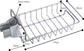 Sink Organizer - Countertop Organizer - Dishcloth Holder - Countertop Organizer - Kitchen Organizers - Storage and Organization - Dish Brush and Sponge Holder for Sink - Kitchen Faucet - Soap Holder - Drying Rack - Bathroom - Countertop Storage Rack - Sta