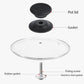 Handles for pot lids - Lid knobs - Replacement parts for cookware - Universal - Handles for pans - Screw-on accessories - Handles for pot lids - Suitable for pot lids and casseroles (black - 6-pack)