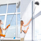 Telescopic Feather Duster Set - Feather Duster - Longest 250cm - Microfiber - Adjustable Telescopic Handle - 2 Bendable Brush Heads - Washable and Rotatable - Effective Dust Removal - Flexible & Practical - Handy for Home Cleaning