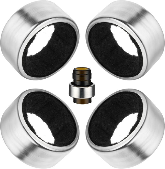 pieces - Wine Drip Ring - Stainless Steel Wine Ring with Drip Catcher - wine drip ring - Drip ring - drip stoppers - Bar Supplies - Kitchen Gadgets - wine accessories