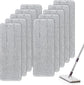 Mop Pad Refills - 10 Pieces - Mop Refill - Mops - Wet and Dry for Home Cleaning - Viscose Mop - Microfiber Mop Cloth - Scratch Anet - Washable Microfiber Mop Pads - Replacement Cloth - Flat Mop Pad - Floor Wiper