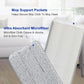 Mop Pad Refills - 10 Pieces - Mop Refill - Mops - Wet and Dry for Home Cleaning - Viscose Mop - Microfiber Mop Cloth - Scratch Anet - Washable Microfiber Mop Pads - Replacement Cloth - Flat Mop Pad - Floor Wiper