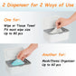 Wet wipes dispenser - 2 Pieces - Wipe box - Wet Toilet Paper Holder - Wet wipes storage box - Wipes Dispenser - Wipe holder for Baby & Adult - Refillable Wipe Container - Keeps Wipes Fresh - White