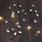 50 pieces - Christmas Lighting Gutter Hooks - Light Hose Clamps - Christmas Lighting Clips - Weatherproof Metal Gutter Clamp - Festive Lighting Clamps - Cable Clips - Christmas Decoration Hooks - for Christmas and Halloween Seasonal Cord - Silver - 24*15