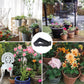 12 pieces - Flowerpot feet - Pot feet - Plant supports - Planter coasters - Flowerpot lifters - Triangular Planter Feet - Flowerpot risers - Non-slip - Breathable - Flowerpot feet - for Outdoor Plant Pots and Flowers - 7*5.5*2 cm - black