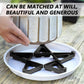 12 pieces - Flowerpot feet - Pot feet - Plant supports - Planter coasters - Flowerpot lifters - Triangular Planter Feet - Flowerpot risers - Non-slip - Breathable - Flowerpot feet - for Outdoor Plant Pots and Flowers - 7*5.5*2 cm - black