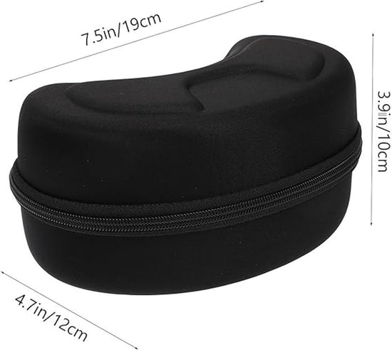 Ski goggles case - Sunglasses case - Glasses case - Glasses case - Ski goggles storage case - ski goggles protective cover - storage box - protective cover - with hook - for ski goggles, sunglasses, sports glasses, sunglasses and reading glasses - 20*12*1