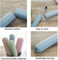 4 pieces - Toothbrush Case - Portable Toothbrush Box - Travel Toothbrush Box - Travel Toothbrush Bag - Toothbrushes Toothbrush Box - for travel, camping, school - blue, green, pink, beige