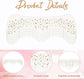 10 pieces - Temporary Glitter Face Tattoos - Glitter makeup stickers - Gold freckle face stickers - Self-adhesive Tattoos for Adults - Gold glitter freckle face stickers - Festival Glitters - Face stickers