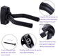 Guitar Wall Mount - 6 Pieces - Guitar Wall Holder - Guitar Stand - Guitar Hanger - Wall Bracket - Black Guitar Stand with Screws - Hook - Easy to Install - Adjustable - Suitable for All Sizes of Guitars, Bass, Mandolin, Banjo, Ukulele