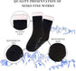 House socks - fluffy warm coral fleece lined - non-slip socks for men and girls - Thick Winter coral fleece - Sleep socks - Postpartum socks - Fluffy Slipper socks - soft and comfortable floor socks - Black