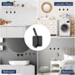 10 Pieces Heavy Duty Self-Adhesive Hooks - Wall Hook - Coat Rack - Coat Hook - No Drilling Required - Hanging Hooks - Wall Hook - Towel Hook - Bathroom Hooks - Easy to Install and Remove - For Home, School, and Office - Black