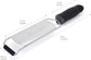 Zester - Lemon grater - Cheese grater - Ginger grater - Garlic grater - Long hand grater - Grater - Wide grater - for citrus fruits, cheese, ginger and dried cheese - 31*6.5 cm - black
