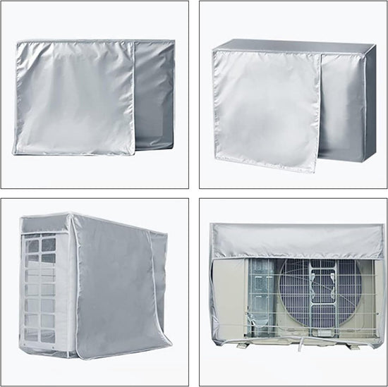 Air Conditioner Cover - Air Conditioner Cover Outdoor Unit - Outdoor Winter Cover - Dustproof - Frost-Resistant - Air Conditioning Covers - Air Conditioner Cover - Durable and Waterproof - Air Conditioner Protective Cover - Universal Air Conditioner Prote