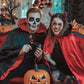 Red Halloween cape - alloween cosplay costume - Unisex reversible cape with hood - robe - Grim Reaper&