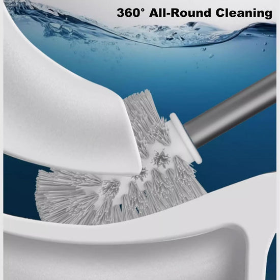 2 pieces - Toilet brush - Stainless steel toilet brush - With screw head - WC brush - Toilet brush - With handle - Stainless steel handle - Universal - Replacement toilet brushes - The brush heads are individually replaceable - Black