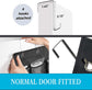 150*56 cm - Over-the-door shoe organizer - Wall compartment - 24 large - breathable mesh pockets - shoe rack - hanging storage - various storage space - breathable over-the-door closet storage, sneakers - black