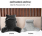 Extra Large Back Cushion with Armrests for Bed and Sofa Reading Sitting Support