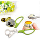 Stainless Steel Quail Egg Peeler Cutter Opener Tool, 10 pcs