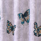 Shower Curtain 220x200cm Bathroom Curtain with Hooks Mildew Resistant