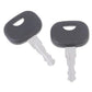 JCB Bomag Dynapac Terex New Holland Compatible 14603 Key 2 Pcs