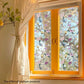 Static window sticker - window sticker - Wall decoration - 45*100cm - flower plant - PVC - B