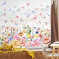 Static window sticker - window sticker - Wall decoration - 30*60cm - flower plant - PVC - C