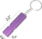 Emergency Whistle - 5 Pieces - Metal Whistle - Alarm Whistle - 120dB - Outdoor Equipment - Dog Whistle - Survival Whistle - Kids Rescue Signaling