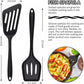 Spatulas - 3 pieces - Spatula Silicone - BPA free - Non-stick coating Silicone Cooking Utensil Set, Slotted spatula, heat resistant spatula, fish spatula, spatula kitchen utensils, for coated pots - Non-stick