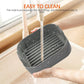 Airfryer accessories - Silicone baking dish - 2 pieces - Hot air fryer - Baking tins - Baking paper alternative - Basket baking tin - 20 CM - gray - Accessories