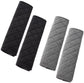 Seat Belt Covers - 4 Pieces - Seat Belt Cushion - Seat Belt Protector - Seat Belt Cover - Shoulder Covers - Car Seat Belt Cover - Shoulder Cover - Car Seat Belt Protector - Universal - Black + Gray - 27cm