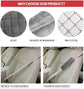 Seat Belt Covers - 4 Pieces - Seat Belt Cushion - Seat Belt Protector - Seat Belt Cover - Shoulder Covers - Car Seat Belt Cover - Shoulder Cover - Car Seat Belt Protector - Universal - Black + Gray - 27cm