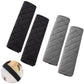 Seat Belt Covers - 4 Pieces - Seat Belt Cushion - Seat Belt Protector - Seat Belt Cover - Shoulder Covers - Car Seat Belt Cover - Shoulder Cover - Car Seat Belt Protector - Universal - Black + Gray - 27cm
