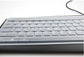 Keyboard Cover - Keyboard Protector - Silicone - Waterproof - Dust and Splashproof - Keyboard Protection - Cover - Dust Cover for Keyboard - For Keyboards - 44.5*13cm - Transparent White