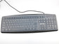 Keyboard Cover - Keyboard Protector - Silicone - Waterproof - Dust and Splashproof - Keyboard Protection - Cover - Dust Cover for Keyboard - For Keyboards - 44.5*13cm - Transparent White