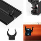 10 pieces - Skirting clips - Furniture clamps - Kitchen plinth hooks - Kitchen plinth clips - For kitchen frames mounting - Black - plastic - For cabinet legs with a diameter of 3.9 cm - For sofa, table, bed, cabinet