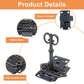 4 Pieces - Furniture Lock - Iron - 53*27 mm - Red Bronze - With Key and Screws - Furniture Locks - Safety Cabinet Lock - Drawer Lock - Lock with Key - For Furniture, Cabinet and Drawer