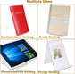 Bookends - 8 Pieces - Plate Holder - Sliding Stand - Phone Holder - Business Card Holder - Book Stand - Durable - Adjustable - Transparent - For Books, Cookbooks, Magazines, Postcards, Artwork - Acrylic - 10*11.5*13cm