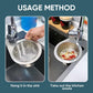 Colander - Sink Colander - 21*5.8 cm - Kitchen Utensils - Kitchen Colander - Silver - Stainless Steel - Sink Basket - Suitable for Kitchen Use
